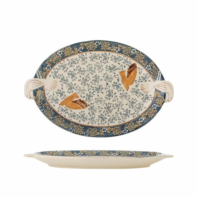 Plat de service oiseaux