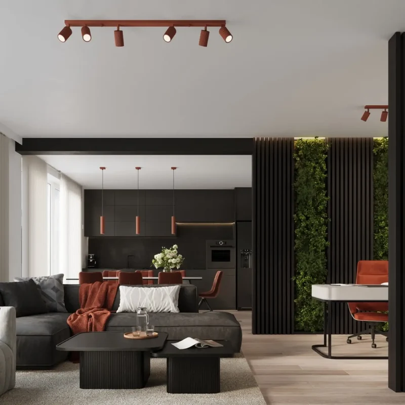 Suspension Luminaire | KARBON (Ligne)
