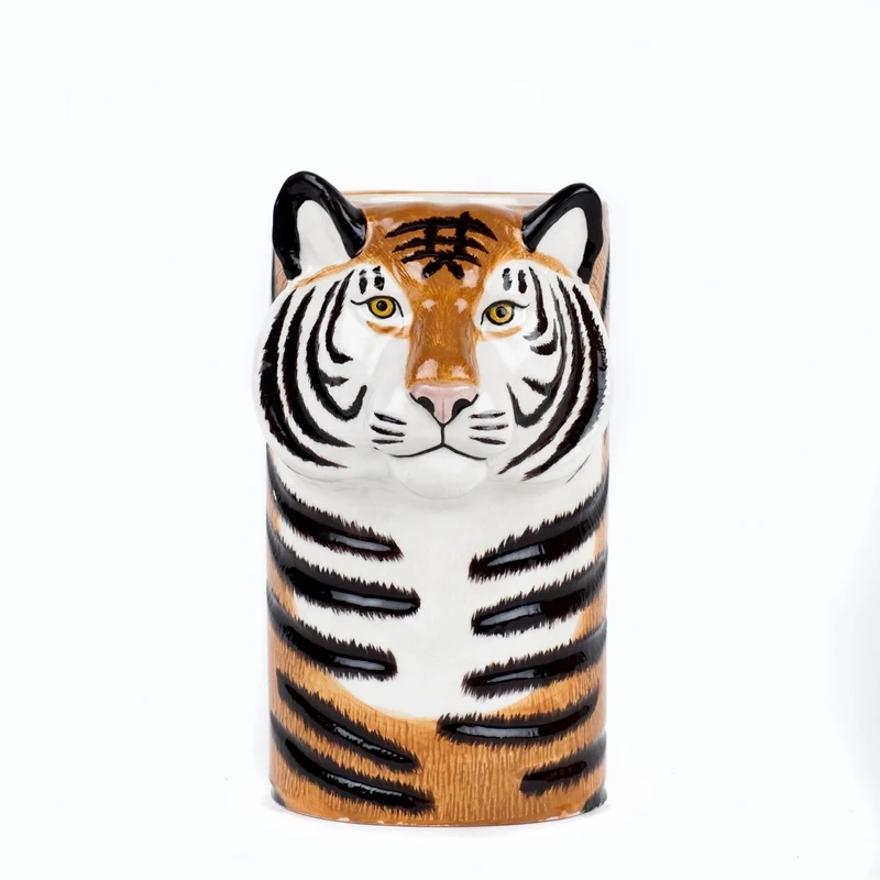 Pot à ustensiles tigre