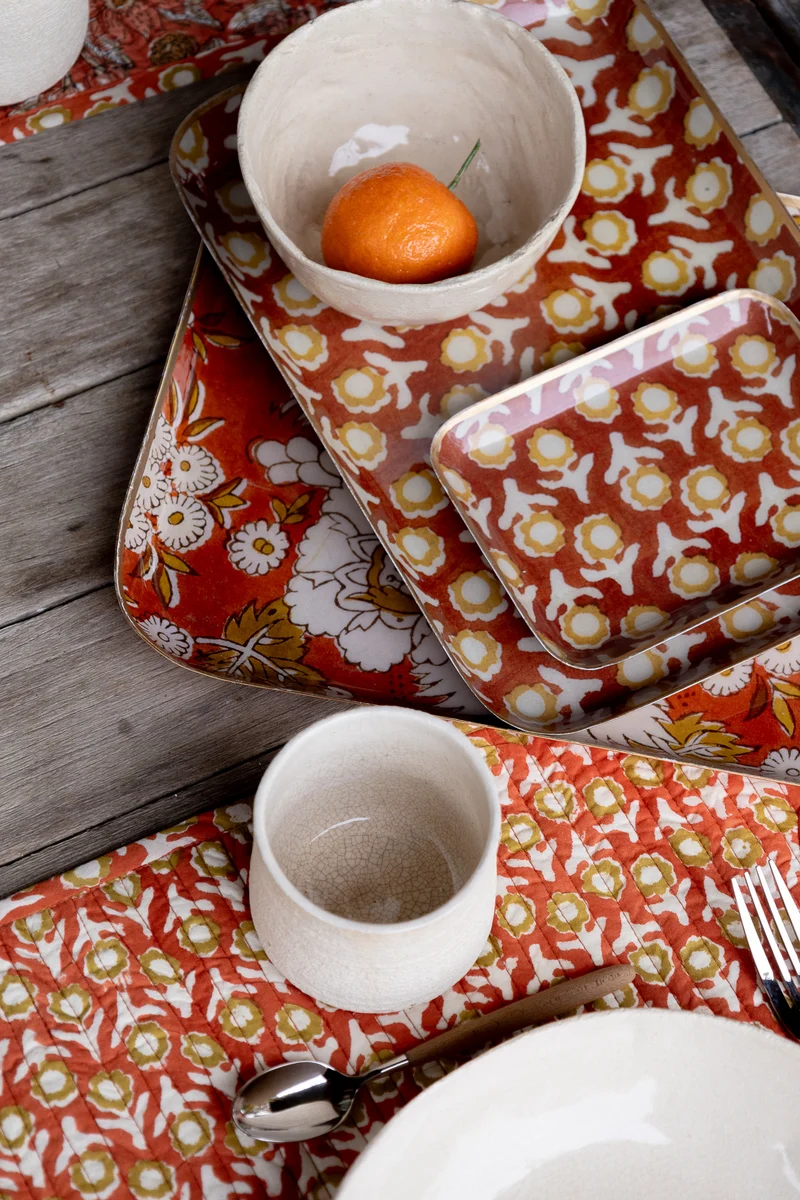 Plateau terracotta S