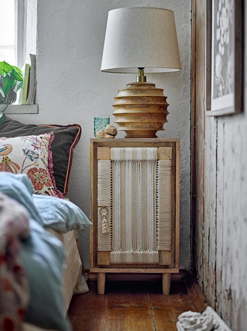 Lampe en bois