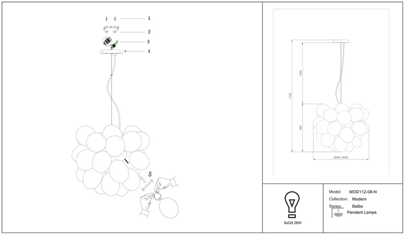 Suspension Luminaire | BALBO
