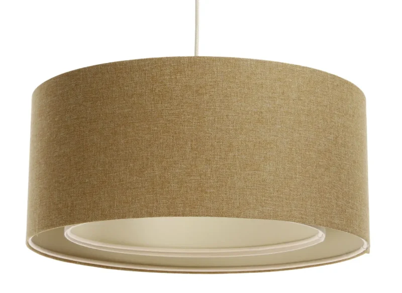 Suspension Luminaire | BOHO ELEGANT (Jaune Moutarde/Écru)