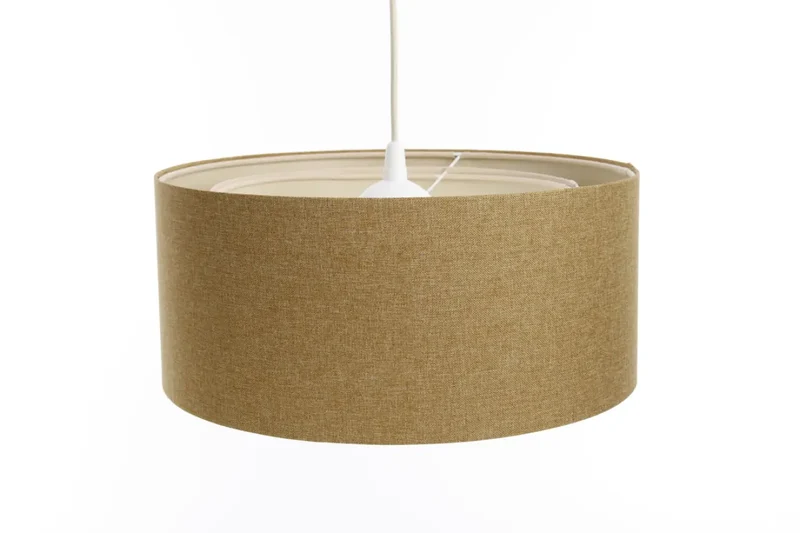 Suspension Luminaire | BOHO ELEGANT (Jaune Moutarde/Écru)