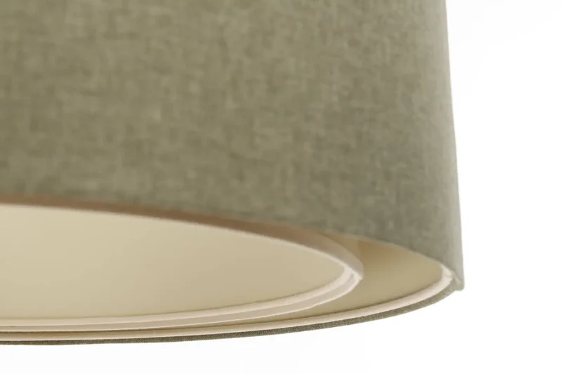 Suspension Luminaire | DUO BOHO ELEGANT (Vert Gris/Écru)