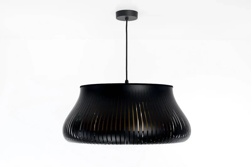 Suspension Luminaire | OBLO (Noir/Doré)