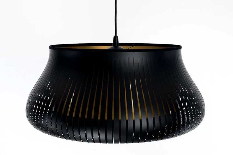 Suspension Luminaire | OBLO (Noir/Doré)