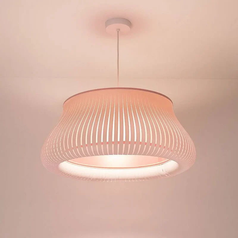 Suspension Luminaire | OBLO (Blanc/Rose)