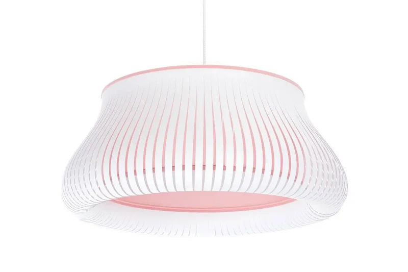 Suspension Luminaire | OBLO (Blanc/Rose)