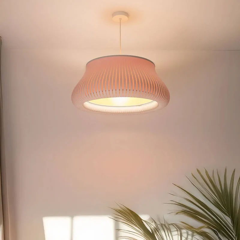 Suspension Luminaire | OBLO (Blanc/Jaune)