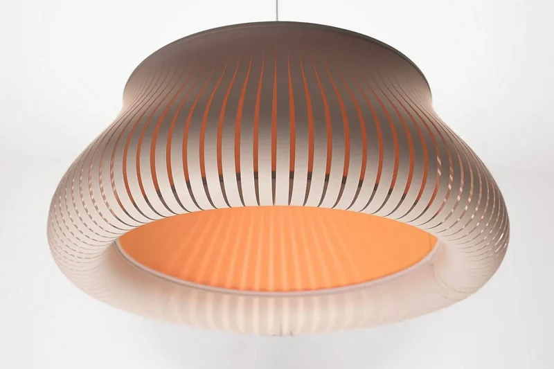 Suspension Luminaire | OBLO (Blanc/Jaune)