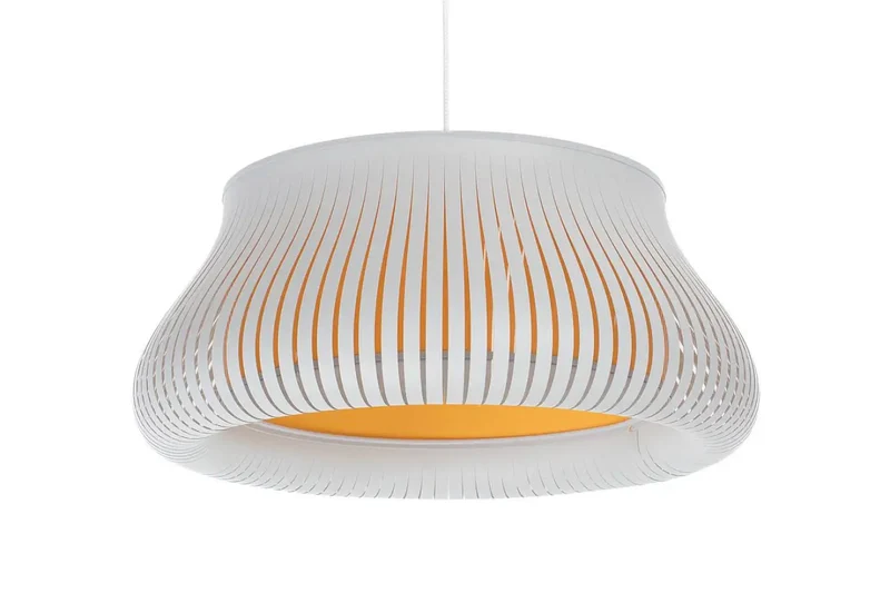 Suspension Luminaire | OBLO (Blanc/Jaune)