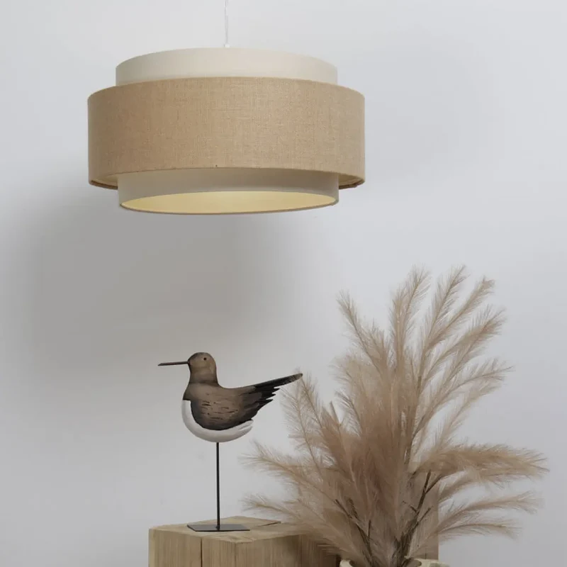 Suspension Luminaire | DOBLO BOHO 50 cm (Crème)