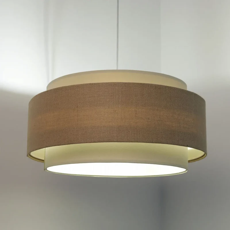 Suspension Luminaire | DOBLO BOHO 50 cm (Crème)