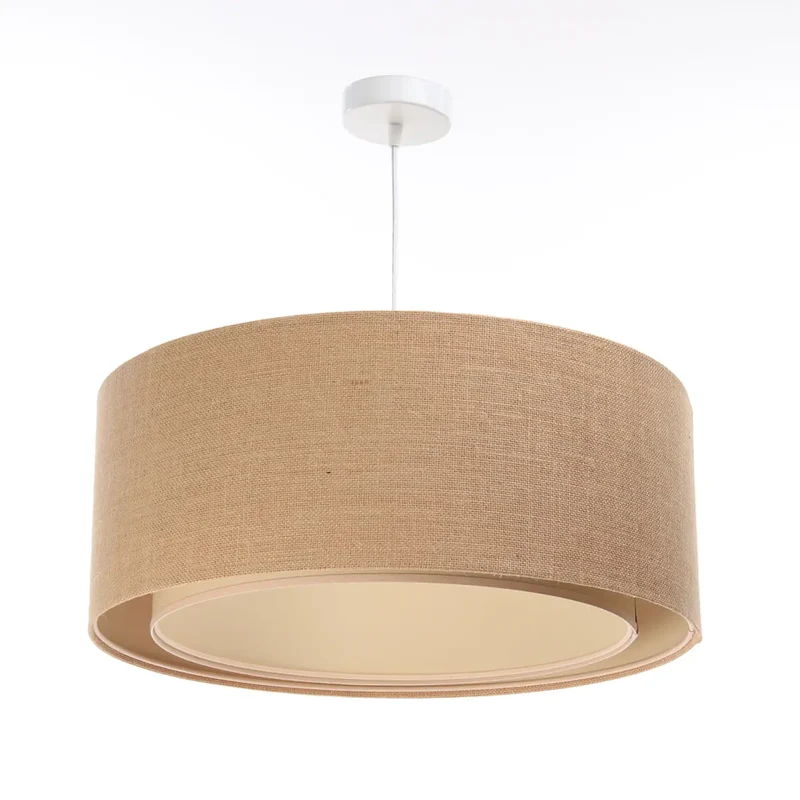 Suspension Luminaire | DUO BOHO (Beige/Ecru)