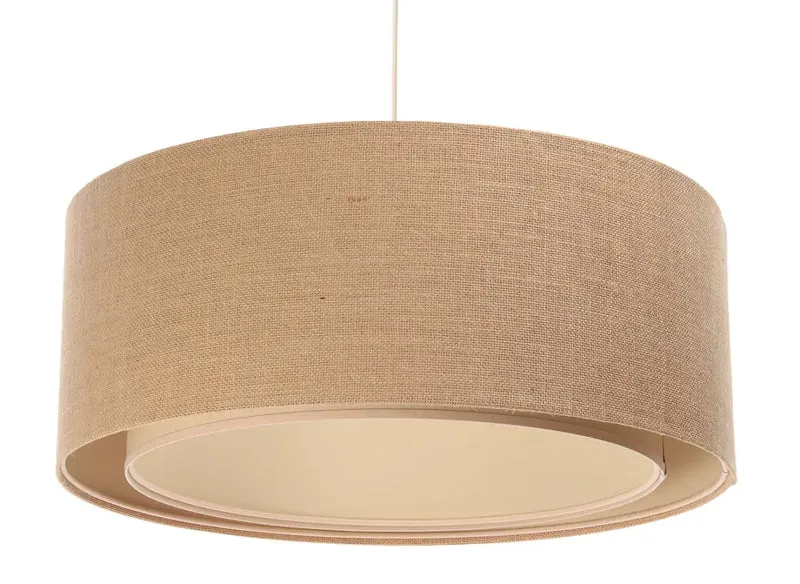Suspension Luminaire | DUO BOHO (Beige/Ecru)