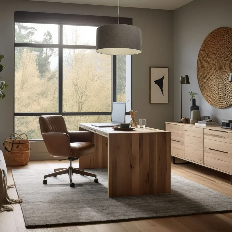 Suspension Luminaire | BOHO ELEGANT (Marron Gris)