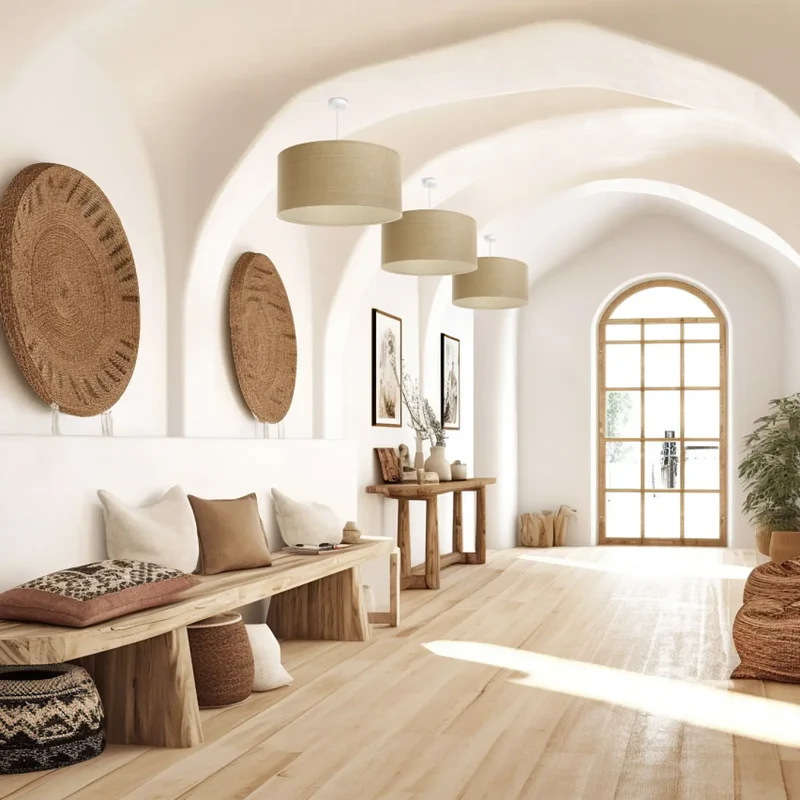 Suspension Luminaire | BOHO ELEGANT (Beige/Ecru)