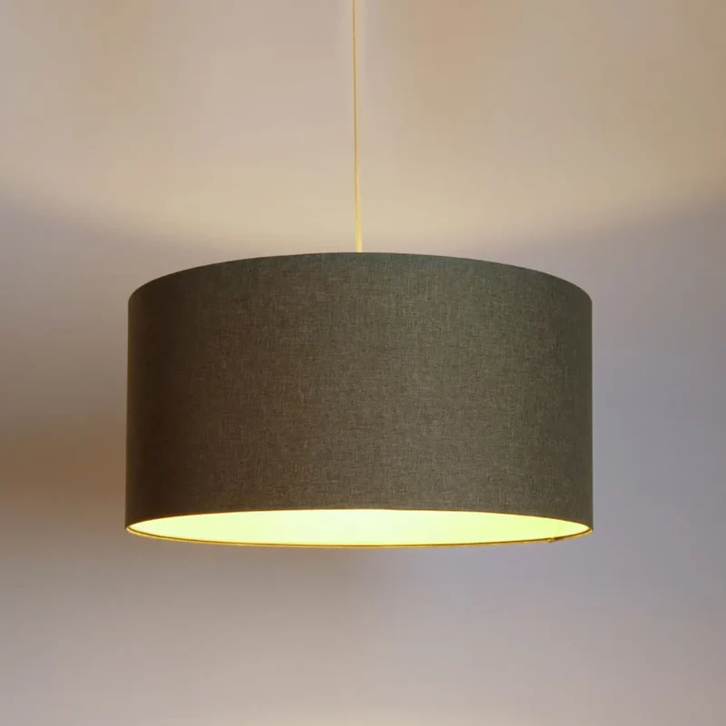 Suspension Luminaire | BOHO ELEGANT (Vert Gris/Ecru)