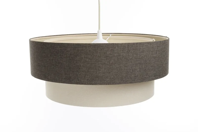 Suspension Luminaire | DUO BOHO ELEGANT (Graphite/Crème/Ecru)