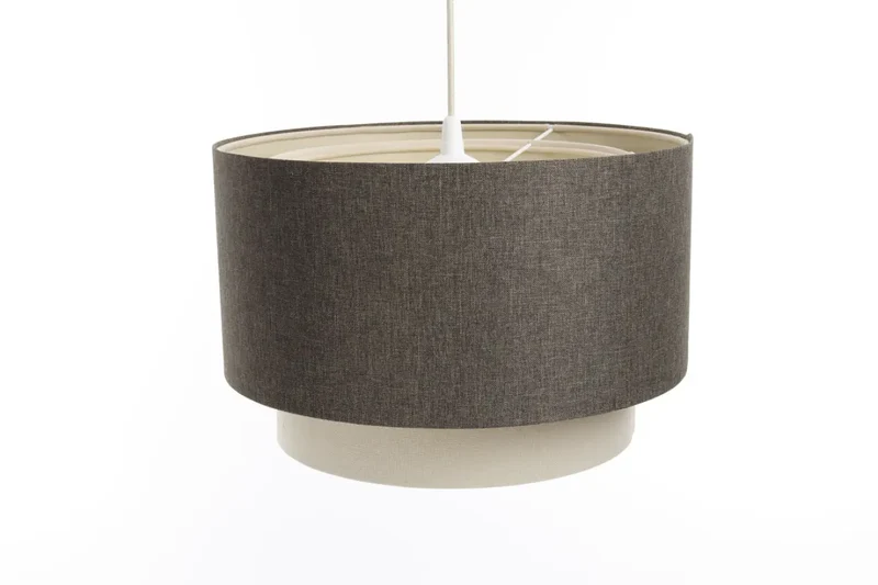Suspension Luminaire | DUO BOHO ELEGANT (Graphite/Crème/Ecru)