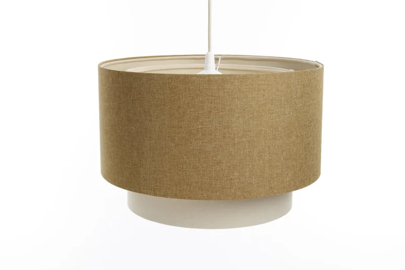 Suspension Luminaire | DUO BOHO ELEGANT (Caramel/Crème/Ecru)