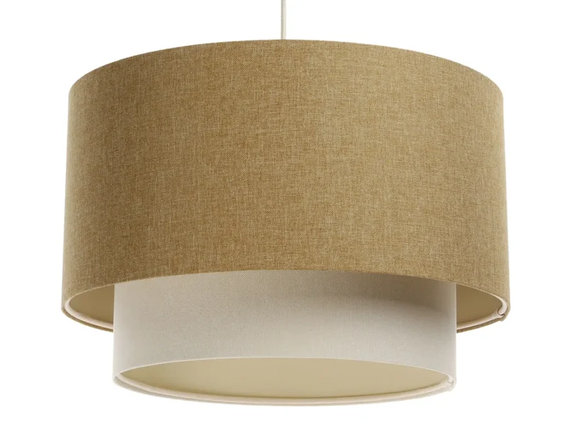 Suspension Luminaire | DUO BOHO ELEGANT (Caramel/Crème/Ecru)