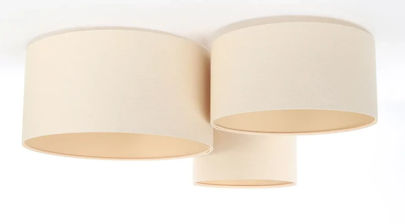 Luminaire Plafonnier | TRIO BOHO (Ecru/Blanc Crème)