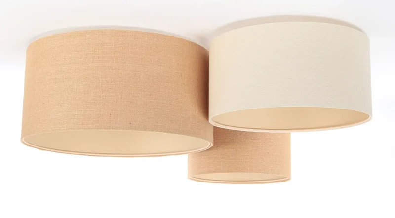 Luminaire Plafonnier | TRIO BOHO (Beige/Blanc Crème)
