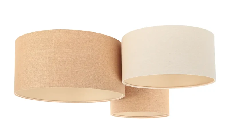 Luminaire Plafonnier | TRIO BOHO (Beige/Blanc Crème)