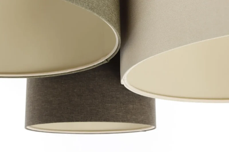 Luminaire Plafonnier | TRIO BOHO ELEGANT (Marron Gris/Vert Gris/Crème)