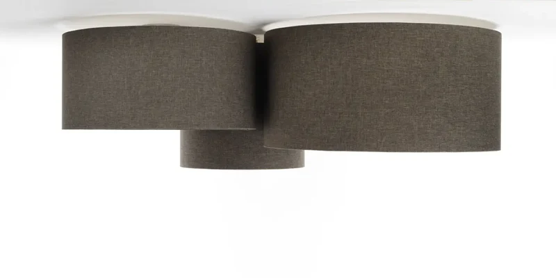 Luminaire Plafonnier | TRIO BOHO ELEGANT (Marron Gris/Ecru)