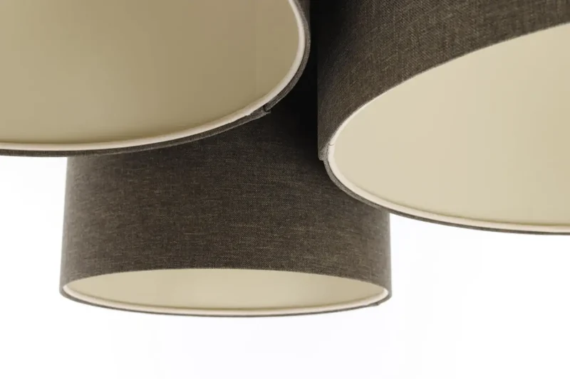 Luminaire Plafonnier | TRIO BOHO ELEGANT (Marron Gris/Ecru)