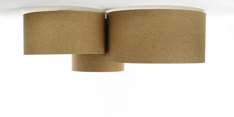 Luminaire Plafonnier | TRIO BOHO ELEGANT (Moutarde/Ecru)