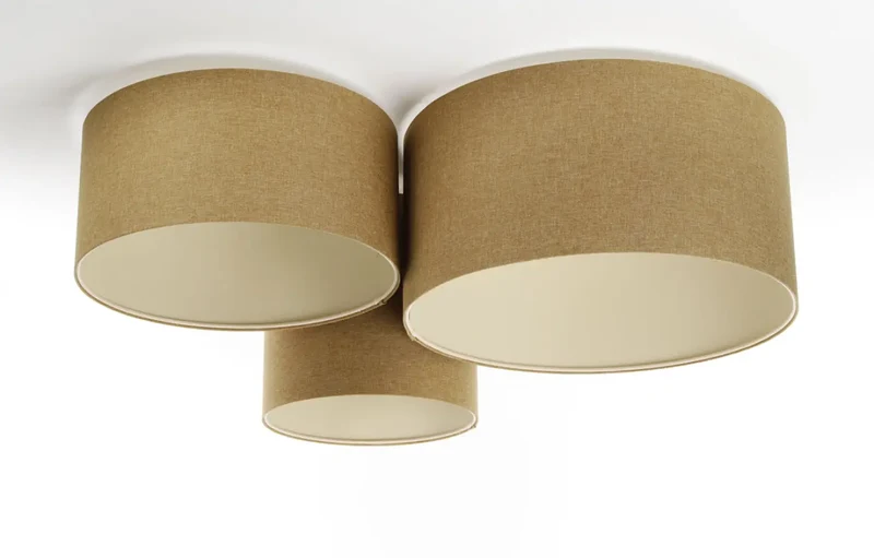 Luminaire Plafonnier | TRIO BOHO ELEGANT (Moutarde/Ecru)