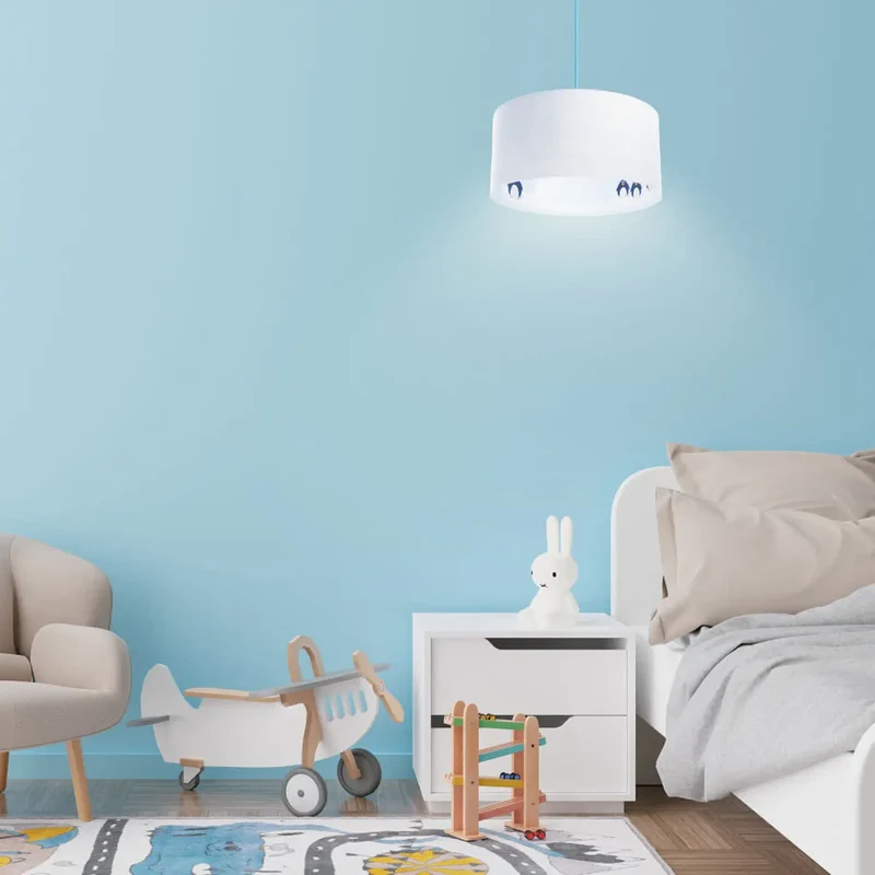 Suspension Luminaire | CLASSIC SWEET DREAMS (Bleu Clair/Blanc/Noir)