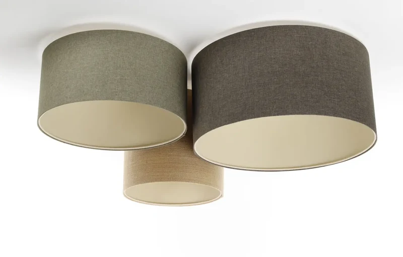 Luminaire Plafonnier | TRIO BOHO ELEGANT (Granite/Ecru/Vert Gris/Beige)