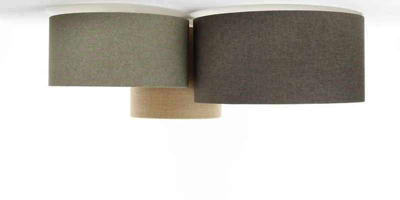 Luminaire Plafonnier | TRIO BOHO ELEGANT (Granite/Ecru/Vert Gris/Beige)