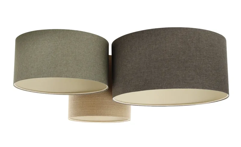 Luminaire Plafonnier | TRIO BOHO ELEGANT (Granite/Ecru/Vert Gris/Beige)