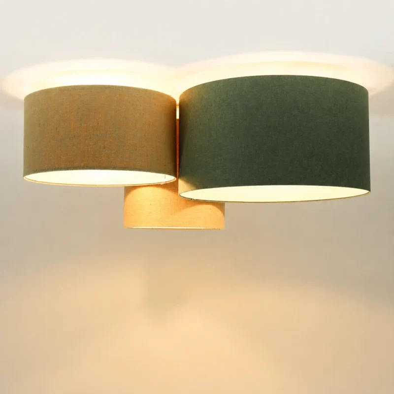 Luminaire Plafonnier | TRIO BOHO ELEGANT (Beige/Vert/Ecru)