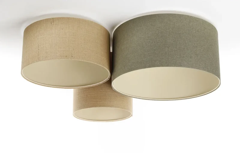 Luminaire Plafonnier | TRIO BOHO ELEGANT (Beige/Vert/Ecru)