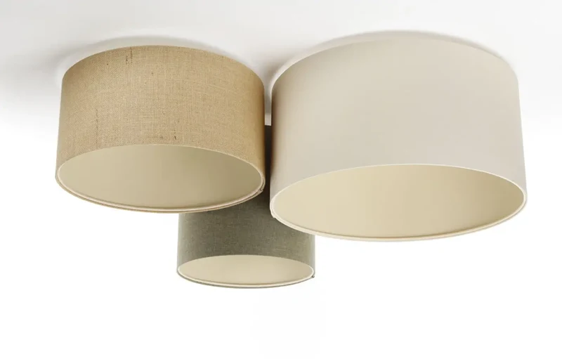 Luminaire Plafonnier | TRIO BOHO ELEGANT (Beige/Vert Gris/Crème/Ecru)
