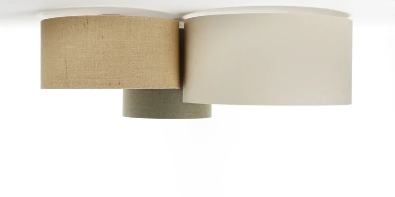 Luminaire Plafonnier | TRIO BOHO ELEGANT (Beige/Vert Gris/Crème/Ecru)