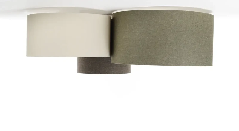 Luminaire Plafonnier | TRIO BOHO ELEGANT (Crème/Vert/Graphite/Ecru)