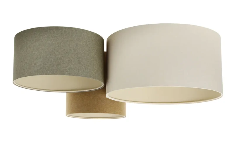 Luminaire Plafonnier | TRIO BOHO ELEGANT (Crème/Gris Vert/Moutarde/Ecru)
