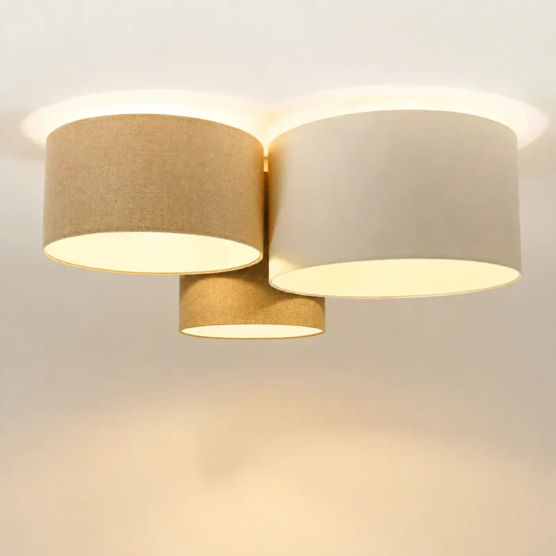 Luminaire Plafonnier | TRIO BOHO ELEGANT (Moutarde/Beige/Crème/Ecru)