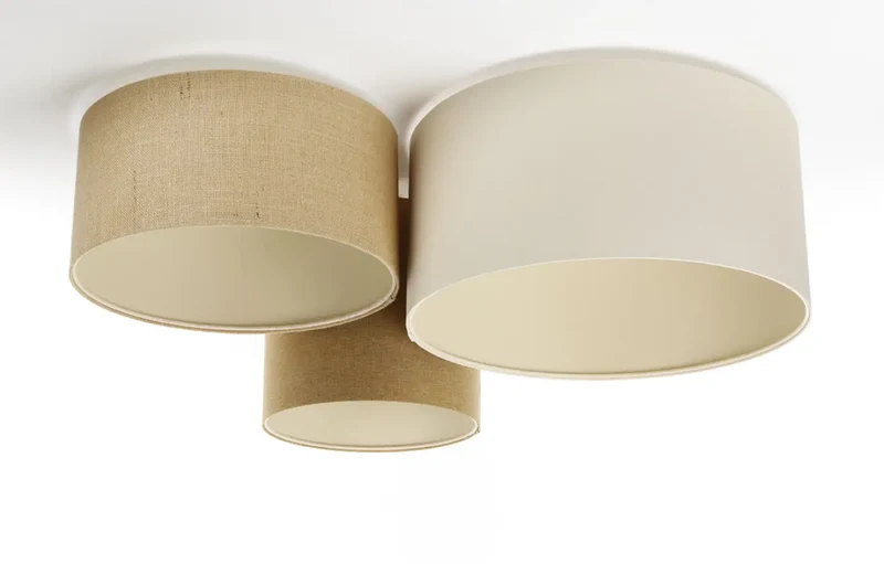 Luminaire Plafonnier | TRIO BOHO ELEGANT (Moutarde/Beige/Crème/Ecru)