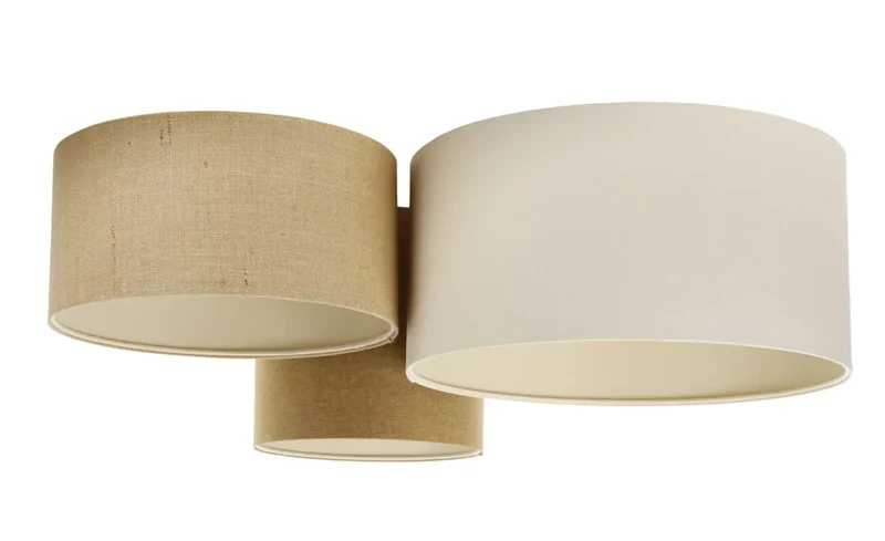 Luminaire Plafonnier | TRIO BOHO ELEGANT (Moutarde/Beige/Crème/Ecru)