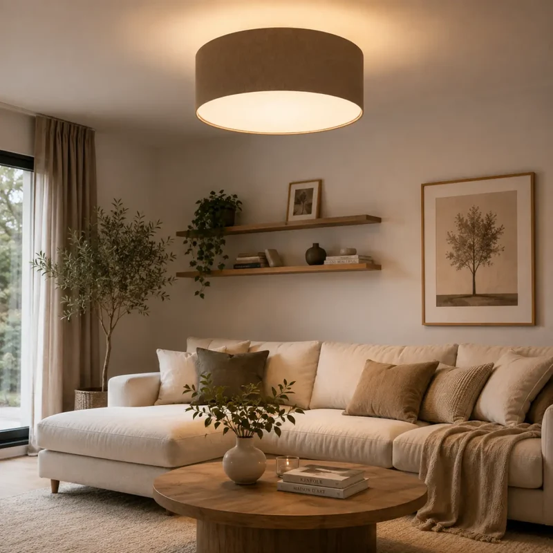 Luminaire Plafonnier | BOHO ELEGANT(Marron Gris)