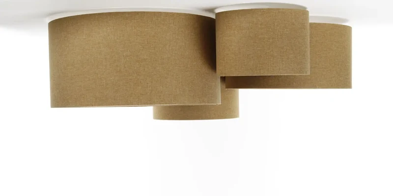 Luminaire Plafonnier | 4FLAMES BOGO ÉLÉGANT (Écru)